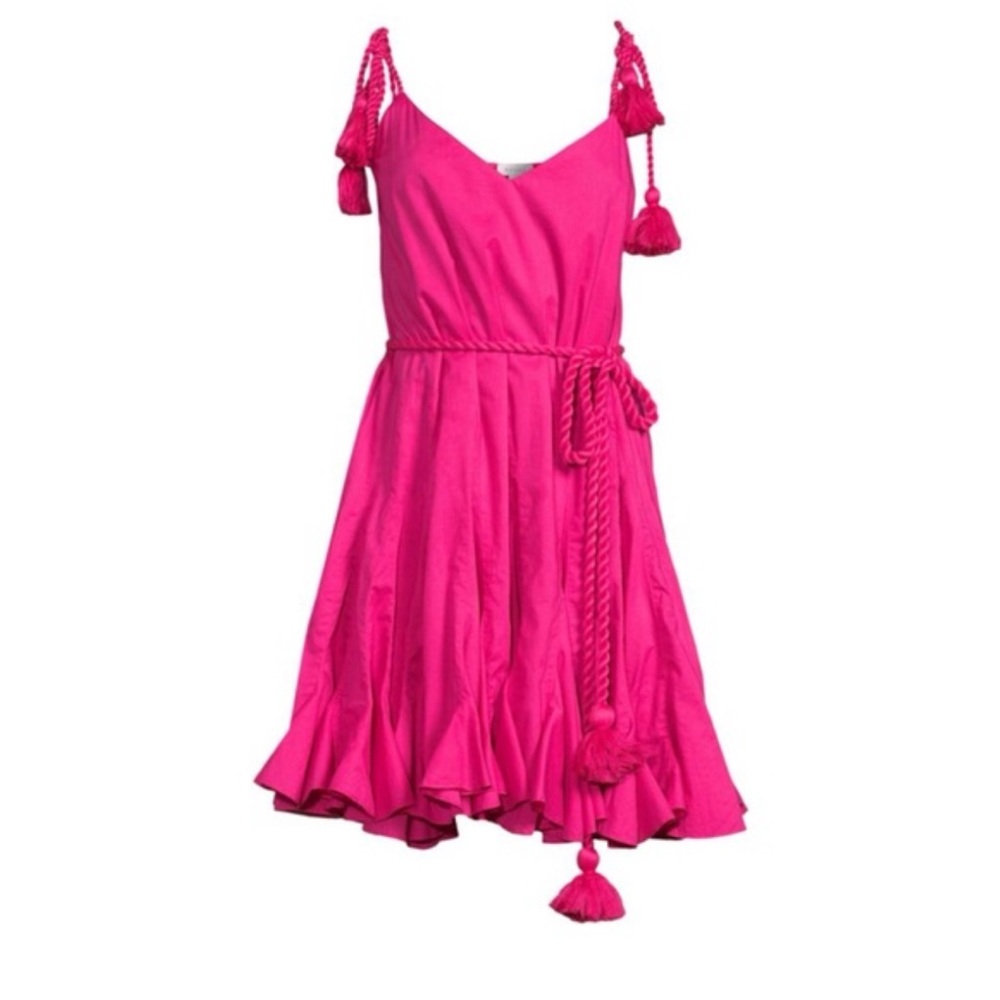 NWT💗 RHODE Casey Dress in Hot Pink - Picture 2 of 7